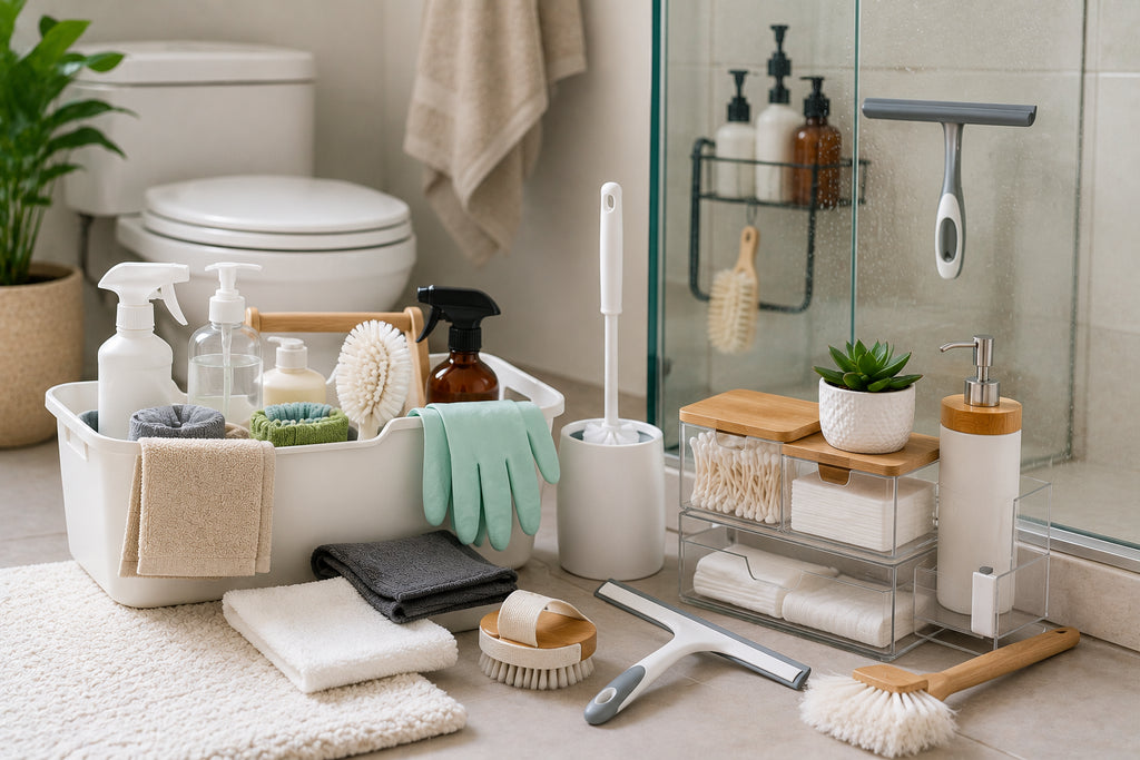 What Products Help Make a Bathroom Easier to Clean?