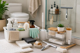 What Products Help Make a Bathroom Easier to Clean?