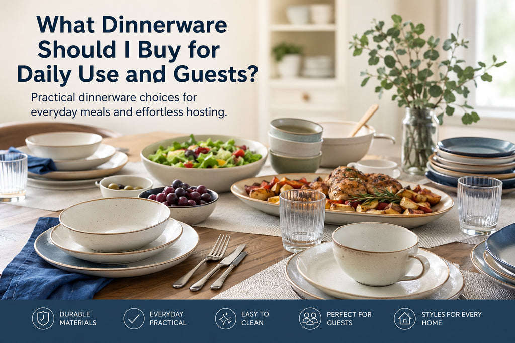 What Dinnerware Should I Buy for Daily Use and Guests?