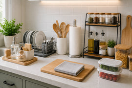 Best Products to Keep a Kitchen Counter Clean and Organized