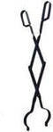 Homebasix Fireplace Tongs, 26", Black