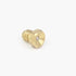 20Pcs Gold Metric Male Thread Flush Straight Grease Nipple Fitting, M6x1mm for Machine Tool Accessory