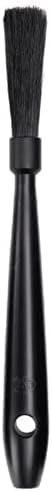 Rattleware 9” Black Espresso Machine Grinder Brush, Ideal for Home, Cafe, Restaurant, Long Durable Handle
