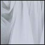 Stylemaster Splendor Batiste Sheer Festoon Valance, 100" W X 29" L, White