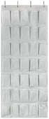35 Large Pockets Over the Door Shoe Organizer, Hanging Shoe Storage Bag with 4 Metal Hooks for Large Capacity