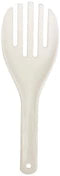 White Jumbo Large Plastic Rice Paddle Spatula, 10.63" Long, Serving Spoon for Rice and Potato