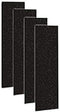 CFS – Carbon Activated Pre-Filter Compatible with FLT4825 HEPA Filter, AC4800 Series, Filter B Models – Fresh and Filtered Air for Indoor – Charcoal Air Filter Sheet – Black (4 Pack)