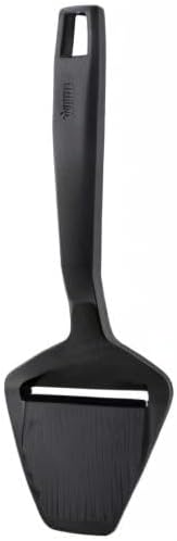 Linden Sweden Black Nylon Cheese Slicer for Block Cheese, Heat Resistant, Dishwasher-Safe, 8¾” Long