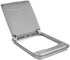 Rev-A-Shelf 50 Qt Under Sink Garbage Can Lid, Replacement Plastic Trash Bin Lid, Silver