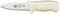 Winco 3.5" Commercial-Grade Serrated Paring Knife, White (2 Pack) by Winco