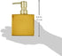 Glamour Chic Porcelain Soap Dispenser, Gold, 5.83" t X 3.86" w