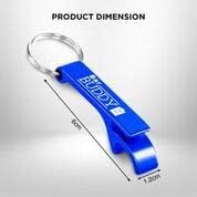 Keychain Bottle Opener - Best Aluminum Bottle/Can Opener, Compact, Versatile & Durable - Gold