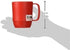 Japanese Microwavable Water Mug - Unbreakable Milk Juice Mug for Kids, 12 oz, Red