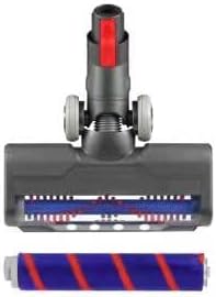 Upgraded Hardwood Floor Vacuum Attachments with Headlights for Dyson V7V8, Replacement Parts Motorhead, Soft Roller