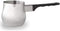 Milk Or Butter Beverage Warmer Pot, Turkish - Arabic Coffee Pot with Black Handle, 24 oz - 3/4 Quart