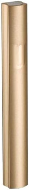 Mezuza Aluminum Waterproof Case, Easy Installation Peel & Stick Home Blessing (Gold, 5inch)