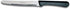 Cuisinox Set of 4 Steak Knives with Black Polypropylene Handle and Rounded Tip