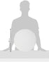 Oasis Supply Dummy Round Cake, White, 16" x 3"