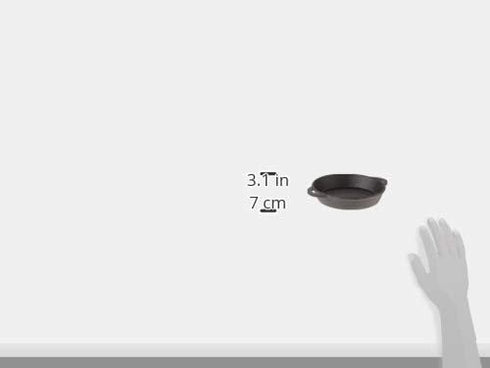 Old Mountain Pre-Seasoned Cast Iron Round Dish, 6 Inch Single Serve