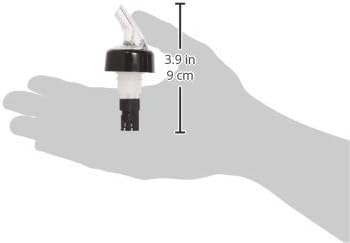 True Ace Measured Liquor Pour Spout, 1/2 Ounce, Fits Standard Liquor Bottles, Set of 1
