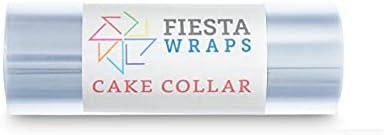 Cake Collar Acetate Roll, 4 x 600 in (50ft) - Acetate Cake Collars for Baking and Cake Wrapping