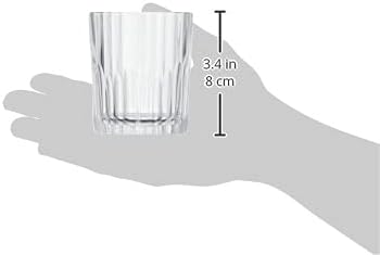 Duralex Made In France Manhattan Old Fashioned Glass, Clear, 7 3/8 oz. / 22 cl, Set of 6