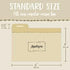 Dekali Designs Recipe Card Dividers: Set of 24 Thick Cardstock 4x6 Dividers with Tabs + Cooking Measurement Chart