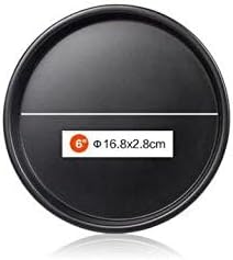 Non-Stick Pizza Pan (Pizza Tray Pie Cake Pans; 6 inch Round)