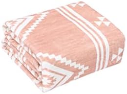 Pink Bohemian Area Rug 4x6, Machine Washable Non-Slip Stain Resistant Throw Carpet for Living Room Bedroom Decor