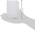 PME Plain Stainless Steel Side Scraper for Cake Decorating, 5 x 3.5-inches