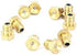 20Pcs Gold Metric Male Thread Flush Straight Grease Nipple Fitting for Machine Tool Accessory greaseing Fittings(M6x1mm),Pipe Fittings,Tools and Home Improvement,Pipes,Pipe Accessories by Pluzmecalm