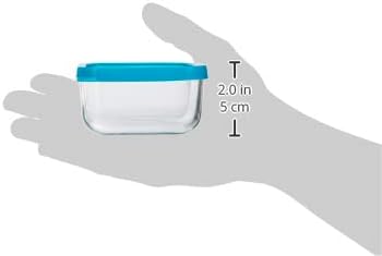 Etna Frigoverre 335180MA2321990 Food Container, Transparent, 9.7cm x 5cm