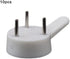 10Pcs White Non-Marking Hooks, Plastic Hanging Hooks for Painting Photo Frame Seamless Home Decor