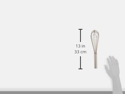 Winco French Whip, 12-Inch, Stainless Steel