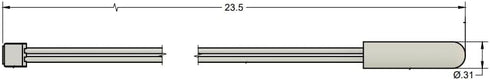 Frigidaire 241608401 Refrigerator Replacement Thermistor with 12 Month Warranty