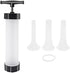 Hoypeyfiy Homemade Sausage Maker Kitchen Sausage Stuffer Tool Manual Meat Filling Machine with