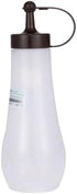 JapanBargain 3272 Japanese Squeeze Bottle, 12oz, Chocolate, Soy Sauce Dispenser for Kitchen, Made in Japan