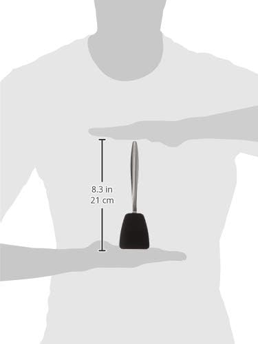 PICCOLO Turner, 8"/20cm Silicone, Black