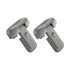SAFELON 2 Pcs Child Proof Baby Safety Fridge Lock, Protect Refrigerators with Damaged Sealing Strips (Grey)