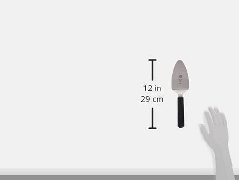 Mercer Culinary Millennia Pie Knife/Server, 5 Inch x 3 Inch Blade, Black Handle