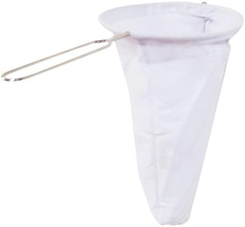 Tea/Coffee Filter, 3.0 inches, Reusable Traditional Thai Style Cloth Tea Filter Sock, Pour Over Coffee Strainer