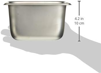 Winco 1/6 Size Pan, 4-Inch