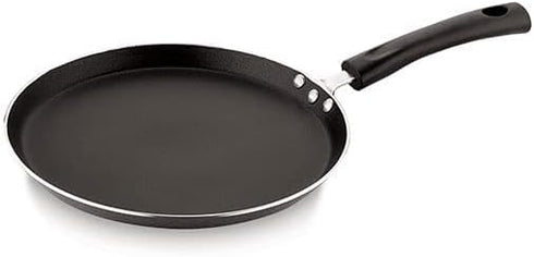 Sahishnu Online Nonstick Dosa Pan, Aluminium, Black, 285mm x 11mm x 0.5in