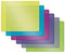Better Kitchen Products Flexible Plastic Cutting Board Mats, Set of 6, Textured, 6 Vivid, Translucent Colors Assorted by Better Kitchen Products