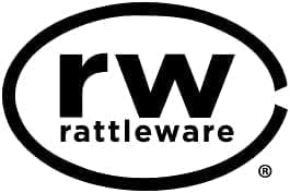 Rattleware 11" Twist Spoon, Stainless Steel Bar Spoon, Long Handle Twisted Mixing Spoon for Bartenders