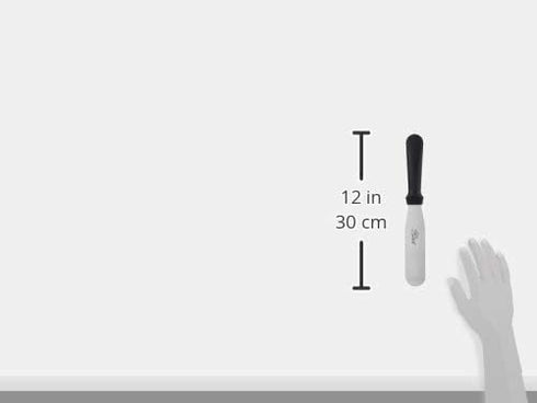 Ateco Ultra Straight Spatula, 6 x 1.5-Inch Stainless Steel Blade, Silver