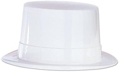 Beistle 66625 24-Piece White Plastic Toppers