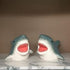 Nautical Shark Salt & Pepper Shaker Set - Ceramic Shakers for Coastal Kitchen Decor, Beach House Decorations