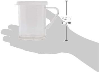 10-Ounce Polycarbonate Dredge with 3 Snap-on Lids, Winware