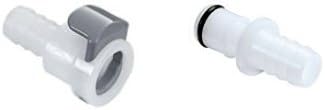 Air Hose Quick-Connect Male and Female Connectors for Sleep Number Bed F-236 & M-236